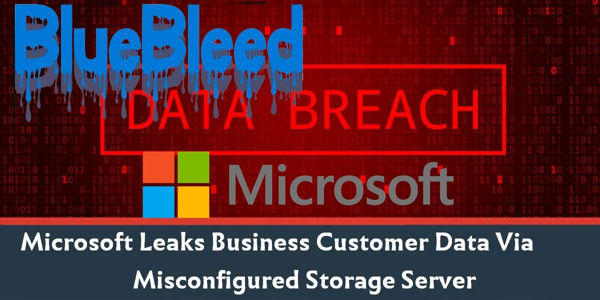 BlueBleed leaks: Microsoft Exposed 2.4 TB of Business Customer